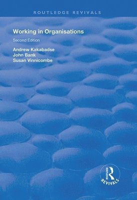 Working in Organisations 1