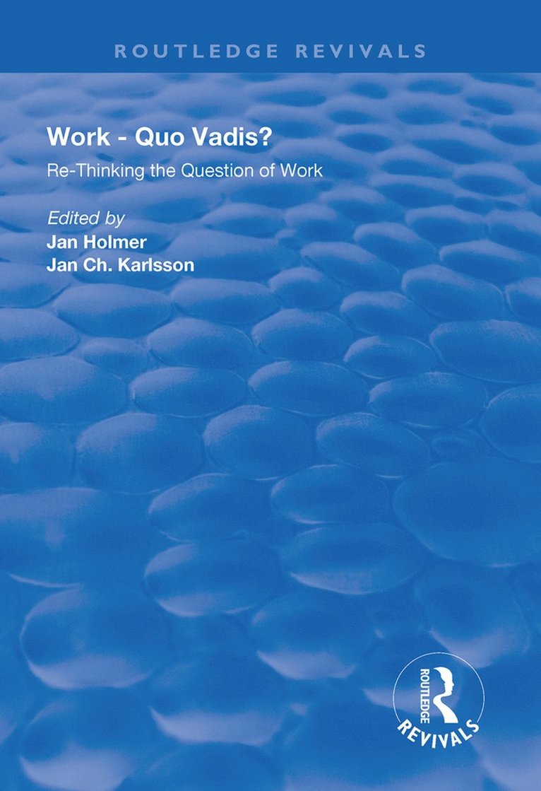 Work: Quo Vadis? 1