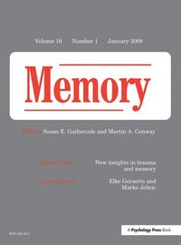 bokomslag New Insights in Trauma and Memory