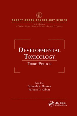 bokomslag Developmental Toxicology