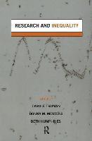 bokomslag Research and Inequality