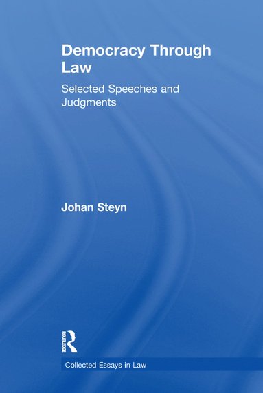 bokomslag Democracy Through Law