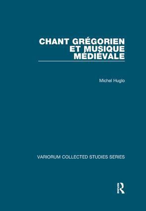 Michel Huglo - Chant grégorien et musique médiévale, Häftad