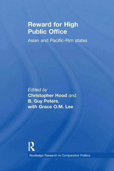 Christopher Hood, B. Guy Peters - Reward for High Public Office, Häftad