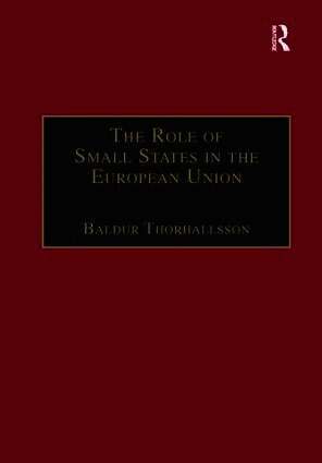 Baldur Thorhallsson - Role of Small States in the European Union, Häftad