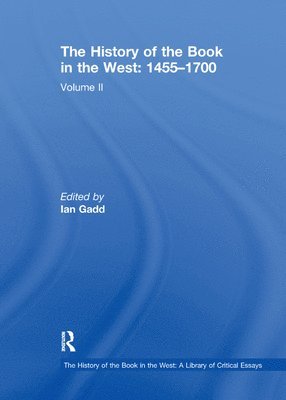 The History of the Book in the West: 14551700 1