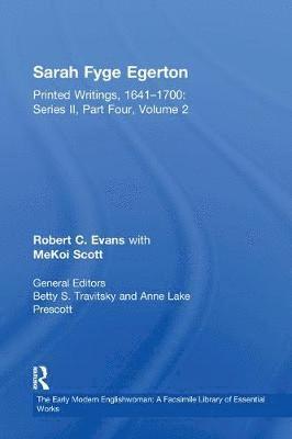 Robert C. Evans - Sarah Fyge Egerton, Häftad