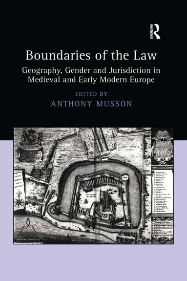 Anthony Musson - Boundaries of the Law, Häftad