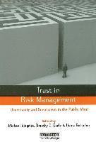 Trust in Risk Management 1