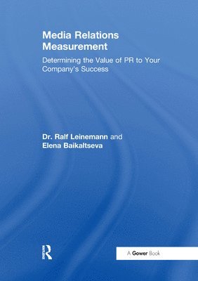 bokomslag Media Relations Measurement