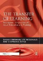 The Transfer of Learning 1
