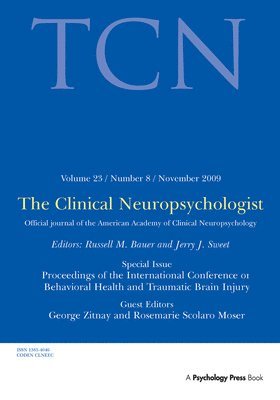 Proceedings of the International Conference on Behavioral Health and Traumatic Brain Injury 1
