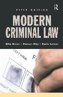 bokomslag Modern Criminal Law