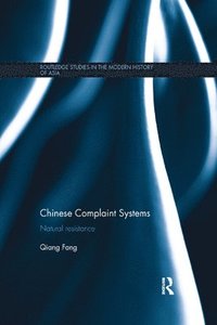 bokomslag Chinese Complaint Systems