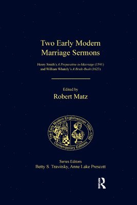 Two Early Modern Marriage Sermons 1