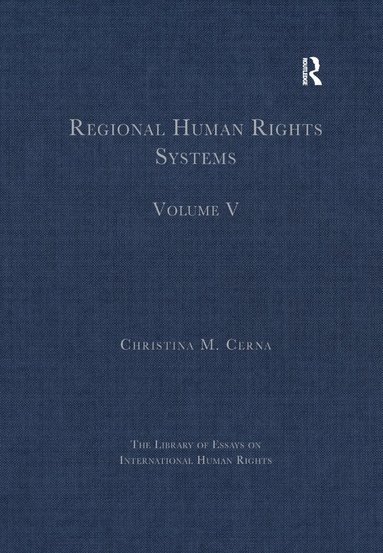 Christina M. Cerna - Regional Human Rights Systems, Häftad