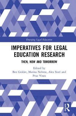 bokomslag Imperatives for Legal Education Research