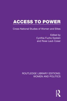 Cynthia Fuchs Epstein, Rose Laub Coser - Access to Power, Inbunden