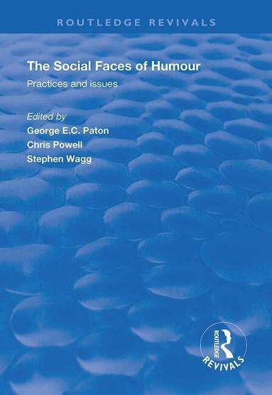 George E.C. Paton, Chris Powell, Stephen Wagg - Social Faces of Humour, Häftad