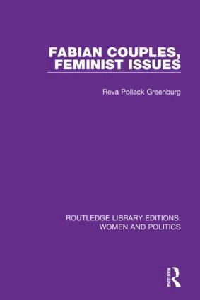 Reva Pollack Greenburg - Fabian Couples, Feminist Issues, Inbunden