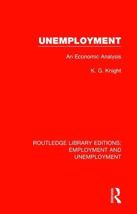 bokomslag Unemployment