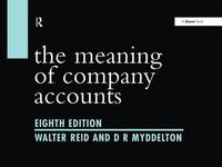 bokomslag The Meaning of Company Accounts