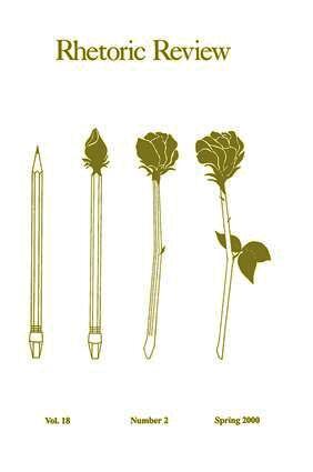 Theresa Jarnagi Enos - Rhetoric Review V18#2 Survey, Inbunden