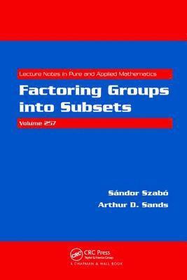 bokomslag Factoring Groups into Subsets