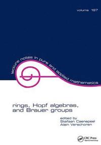 bokomslag Rings, Hopf Algebras, and Brauer Groups