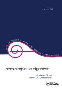 bokomslag Semisimple Lie Algebras