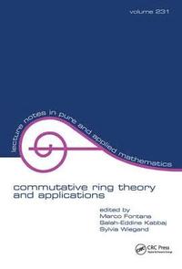 bokomslag Commutative Ring Theory and Applications