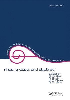 Rings, Groups, and Algebras 1