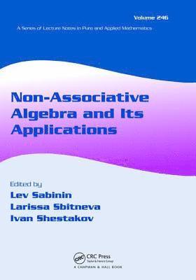 Non-Associative Algebra and Its Applications 1