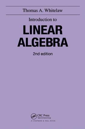 Introduction to Linear Algebra, 2nd edition 1