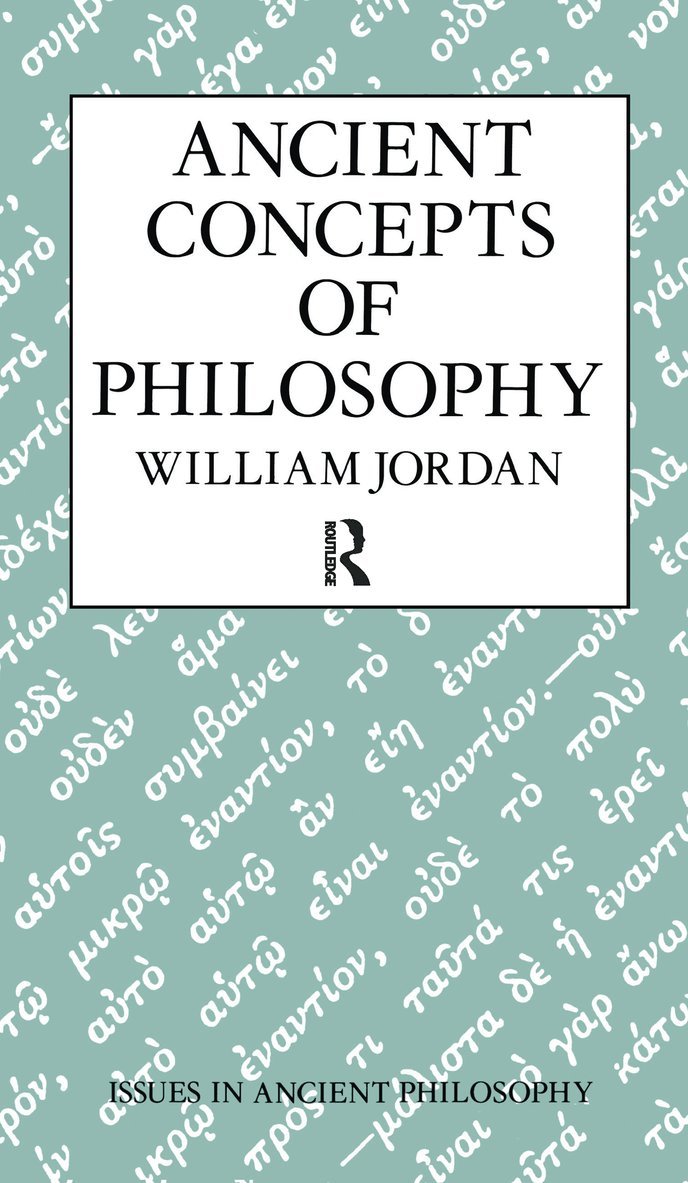 Ancient Concepts of Philosophy 1