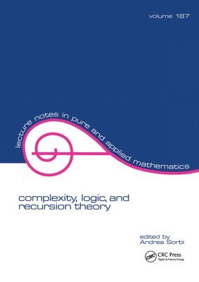 Complexity, Logic, and Recursion Theory 1