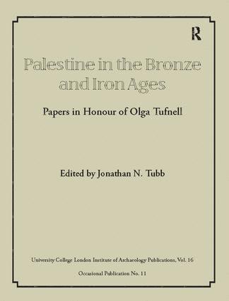 Palestine in the Bronze and Iron Ages