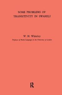 bokomslag Some Problems of Transitivity in Swahili