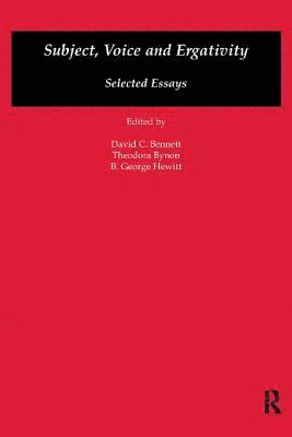 bokomslag Subject, Voice and Ergativity