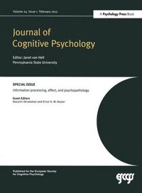 bokomslag Information Processing, Affect and Psychopathology