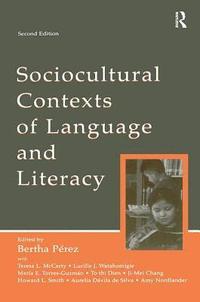 bokomslag Sociocultural Contexts of Language and Literacy