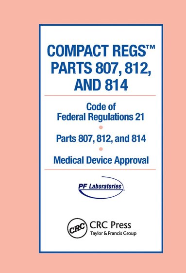 bokomslag Compact Regs Parts 807, 812, and 814