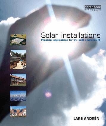 Lars Andren - Solar Installations, Inbunden