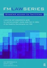 bokomslag Disabled Access to Facilities