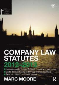 bokomslag Company Law Statutes 2012-2013