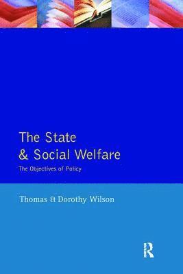 bokomslag State and Social Welfare, The