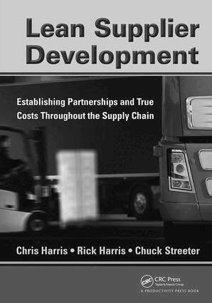 Chris Harris, Rick Harris, Chuck Streeter - Lean Supplier Development, Inbunden