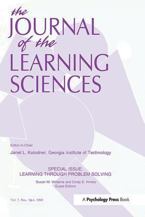 Cindy E. Hmelo, Susan M. Williams - Learning Through Problem Solving, Inbunden