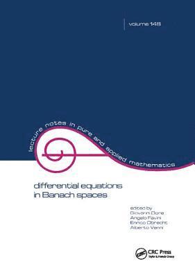 Differential Equations in Banach Spaces 1