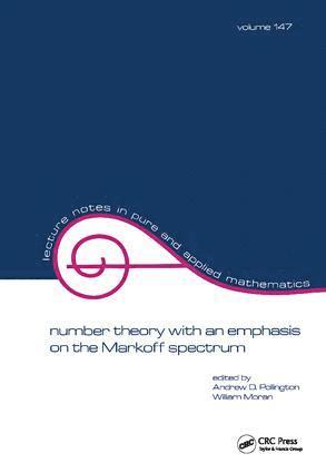 bokomslag Number Theory with an Emphasis on the Markoff Spectrum